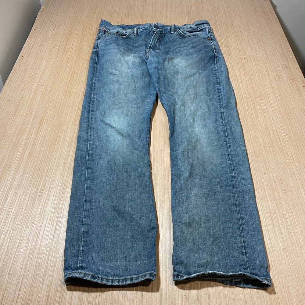 Denim & Supply Ralph Lauren Jeans Mens Blue Straight Leg Cotton 34x30 RN 41381